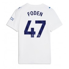 Manchester City Phil Foden #47 Tredje Tröja Dam 2026-27 Korta ärmar